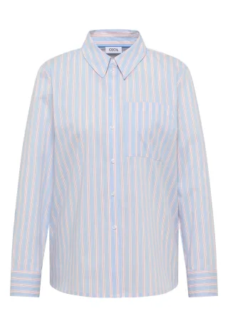CECIL - Gestreifte Bluse cloud blue - Gr. - XXL