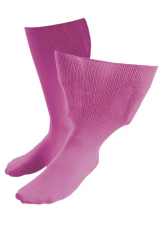 Herren & Damen Extra Wide Soft Cotton Oedema Socken für geschwollene Füße