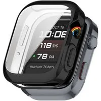 Wigento Smartwatch-Hülle Für Huawei Watch D2 Electroplated Full Cover TPU Schutz Hülle Schwarz, Full TPU Schutzhülle, nahtlose Passform