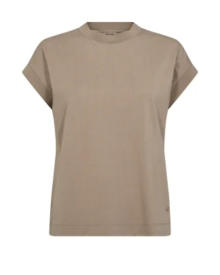 MOS MOSH - MMMera SL O-neck Tee savannah tan - Gr. - S