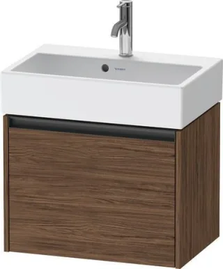 Duravit Ketho.2 Waschtischunterbau wandhängend Nussbaum dunkel Matt 584x390x440 mm - K25073021210000 K25073021210000