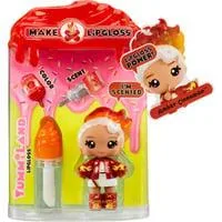 Yummiland Lip Gloss Doll Serie 2 - Amber Cinnamon, Puppe