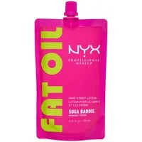NYX PROFESSIONAL MAKEUP Körperlotion FAT OIL HAND & BODY LOTION SUGA BADDIE, leichte, feuchtigkeitsspendende Hand- und Körperlotion