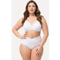 Ulla Popken Miederhose Shaping-Maxislip breiter Meshbund High Waist