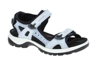 Ecco 06956360563 Yucatan Sandale Damen - Blau air/dusty blue - Outdoor Trekking