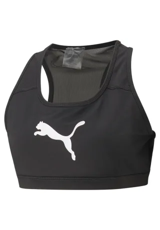 PUMA Damen MID IMPACT 4KEEPS BRA PLUS SPORT-BH 521436 schwarz
