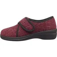 algemare Algemare Damen Filz Hausschu 8321-5166 magenta rot Clog
