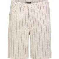 Eight2Nine Shorts Herren Baggy Shorts mit Streifen Baumwoll-Twill, Streifenmuster