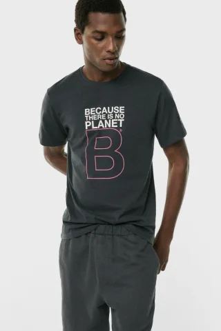 ecoalf - T-Shirt - Great B Washed grau - Gr. - M