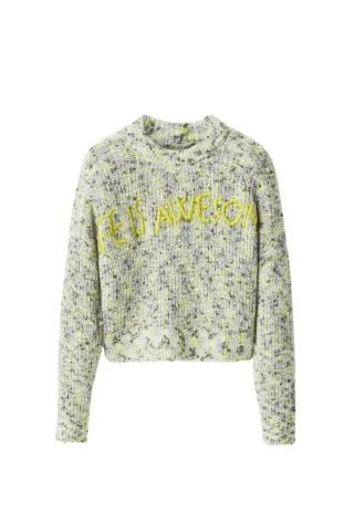 Desigual Damen grüne Strickwaren