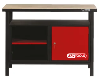 KS Tools Werkbank mit 1 Tür, H840xB1200xT600mm - 865.0001