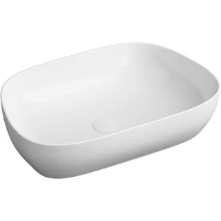 VitrA Options Aufsatzschale 5993B403-0016 62,5x42,5cm, TV, ohne Überlauf/Hahnloch, weiß VC