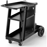 Werkthor Werkstattwagen WERKTHOR Schweißwagen 80 kg Tragkraft mit 3 Ebenen, Basic, Bis 80 kg