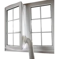 Sonnenkönig Fenster-Set Erweiterung Fensterkit, max. Umfang 4m, inkl. Klettband, leichte Montage, 40° waschbar, Nachtruhe ohne Moskitos, auch für Dachfenster