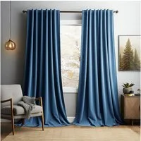 Sunicol Vorhang 2er Set Samtvorhänge Kräuselband Verdunkelungsvorhang, Blickdicht Velvet Gardinen für Schlafzimmer Wohnzimmer