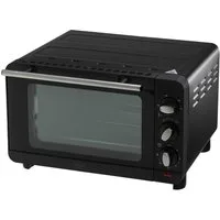Adler Minibackofen AD 6029, Mini Elektro Backofen, Timer, Oberhitze, Unterhitze, schwarz