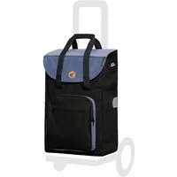 Andersen Einkaufstrolley Tasche Wismar schwarz, Thermofach 15 Liter, wasserabweisend