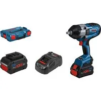Bosch Professional Akku-Drehschlagschrauber GDS 18V-1000 Professional, 1750 U/min, 1000 Nm, (Set), mit L-BOXX, 2x18V/5,5 Ah Akku und Ladegerät