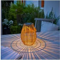 Northpoint LED Laterne Solar LED Laterne mit Farbwechsel für Garten und Balkon