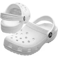 Crocs Sandale Classic Clog K weiss Kinder Badeschuh