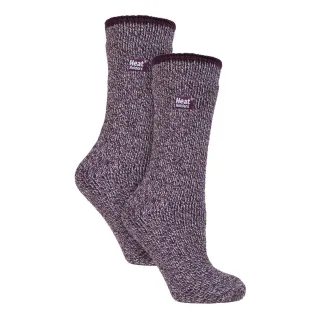 Damen 2er Pack Merinowoll-Thermosocken