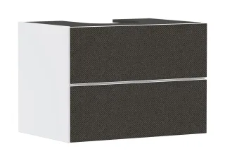 Hansgrohe Xevolos E Waschtischunterschrank Mattweiß 780/550 mit 2 Schubkästen für Konsole mit Aussch 54187660