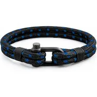 UNIQAL.de Armband maritimes Segeltau „DELMARE“– Nautic Style mit Schäkelverschluss (Edelstahl, Casual Style, leicht, robust, wasserfest), handgefertigt