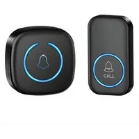 Athlix Smart Home Türklingel Intelligente Türklingel Kabellos mit 60 Klingeltönen Tür Klingel (Tür, 300m Reichweite, 3 Jahre Batterielaufzeit)