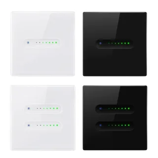 Tuya Wifi Zigbe Smart Dimmer Switch Touch Glass Panel App Remote Control Voice Control with Alexa Google Home 86 Type EU