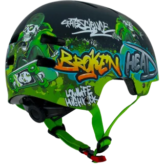 Broken Head Kinder-Fahrradhelm &amp; Skatehelm Skate Boner