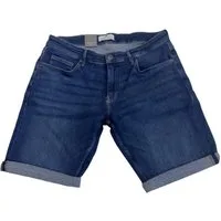 CROSS JEANS® Jeansshorts Leom A565-648 Dark Blue Sweat Denim
