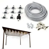 GarPet Gartenspritze Wassernebel Sprühsystem Sprühnebel Kühlung Outdoor Nebel Kühlsystem