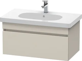 Duravit DuraStyle Waschtischunterbau wandhängend Taupe Matt 800x453x398 mm - DS638409191 DS638409191