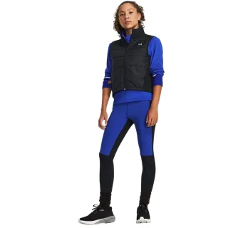 Under Armour - "Qualifier" Lauftights für Damen (Schwarz/Blau)