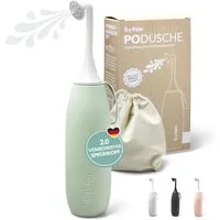 Hey Nature Intimpflege Po Dusche, mobiles Bidet für eine sanfte, hygienische Reinigung für Hilfe im Wochenbett, bei Hämorrhoiden & als Alternative zu feuchtem Toilettenpapier, Wiederverwendbar und reisegeeignet
