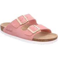 Rohde SUNNYS N°12 Pantolette Sommerschuh, Hausschuh, Zweischnaller, Strandschuh mit Softfußbett