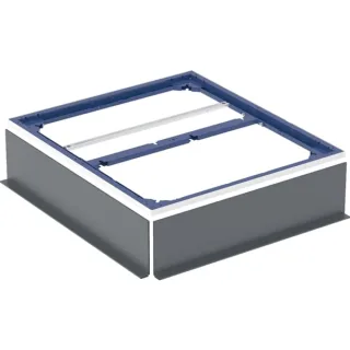 Geberit Duofix Installationsrahmen für Duschfläche bis 100 cm, für fünf Füße: 90x80cm,, 551503001 551503001