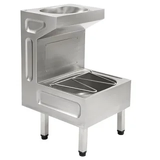 KWC Aquarotter Standausguss-Waschtischkombination, SIRIUS, 500x880x570 mm, Klapprost, 2000071907 2000071907