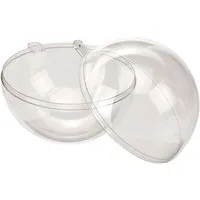 Glorex Bastelnaturmaterial Glorex Kunststoff-Kugel Ø 12 cm