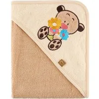 Be Mammy Handtücher Kapuzenhandtuch Babyhandtuch aus Baumwolle 100cm x 100cm BE20-240-BBL, Frottee (1-St)