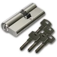 ChiliTec Schließzylinder Schließzylinder 70mm (40+30mm), 5 Sicherhschlüssel