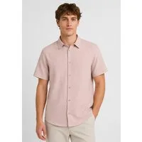 Eight2Nine Kurzarmhemd Modernes Design Kentkragen Regular Fit Look Knopfleiste H74511M11130A1_S/S Shirts