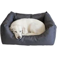 Best for Pets Bett Premium Orthopädisches Hundebett — 3-lagiger Memoryschaum, robust (Hundebett, 1-tlg., 1-teilig), Orthopädisch, gelenkschonend, Memoryschaum, wasserabweisender Bezug