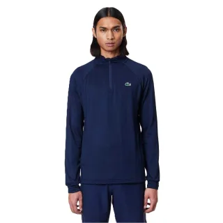 Lacoste - Oberteil für Herren, Stehkragen, Athletisch (Dunkles Marineblau)