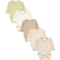TupTam Langarmbody TupTam Baby Unisex Langarm Body mit Aufdruck Spruch 5er Pack