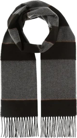 COMMANDER Finest Clothing - Cashmink Schal 30/180 black