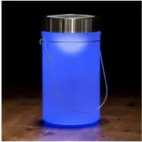 Goods+Gadgets LED Solarleuchte LED Einmachglas Solarleuchte – Solar Lampe für Garten, Terrasse & Deko, Solarglas