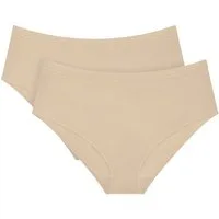 Triumph Midislip Sense of Modal (2er Pack) mit höherem Bund aus Modal, weich und kaum sichtbar