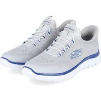 Skechers Skechers 233045 GYBL Herren Textil & Synthetik grey Schnürschuh