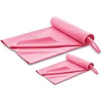 Blumtal Handtuch Fitness Handtuch im 2er Set, Mikrofaser Sporthandtuch Fitnessstudio, Mikrofaser (2-St), 80 x 40 cm